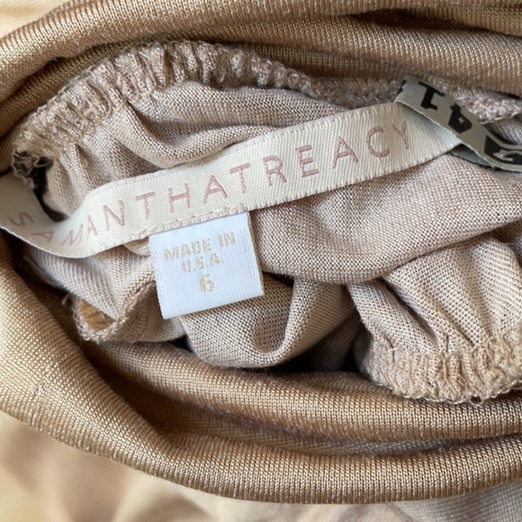 Vintage multicolored Samantha Treacy silk dress - Picture 12 of 13